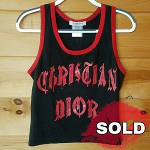 *SOLD* Christian Dior 1947 Tank, Size 12 *RARE*